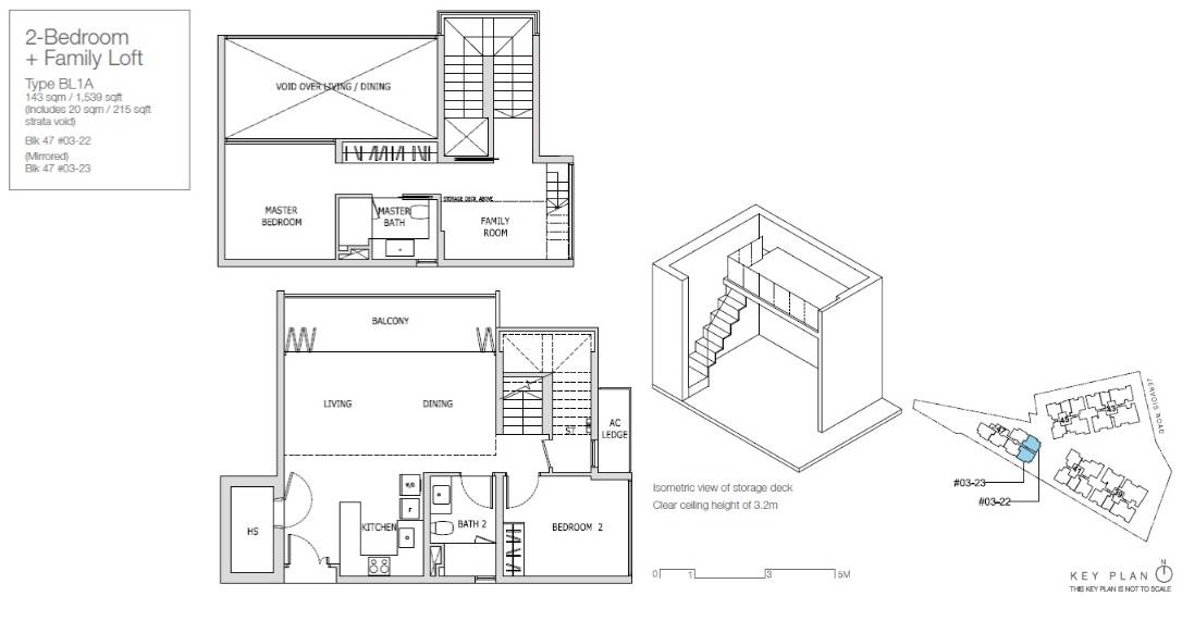 Mon Jervois 1 Bedroom Floor Plan 5