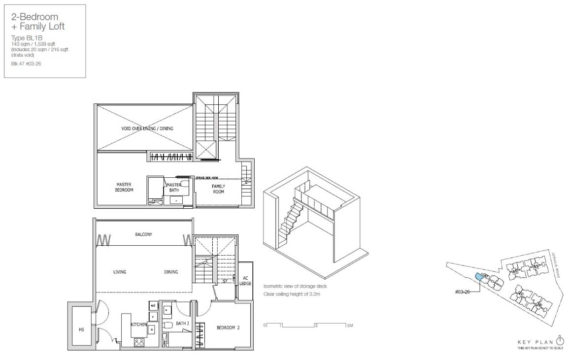 Mon Jervois 1 Bedroom Floor Plan 7